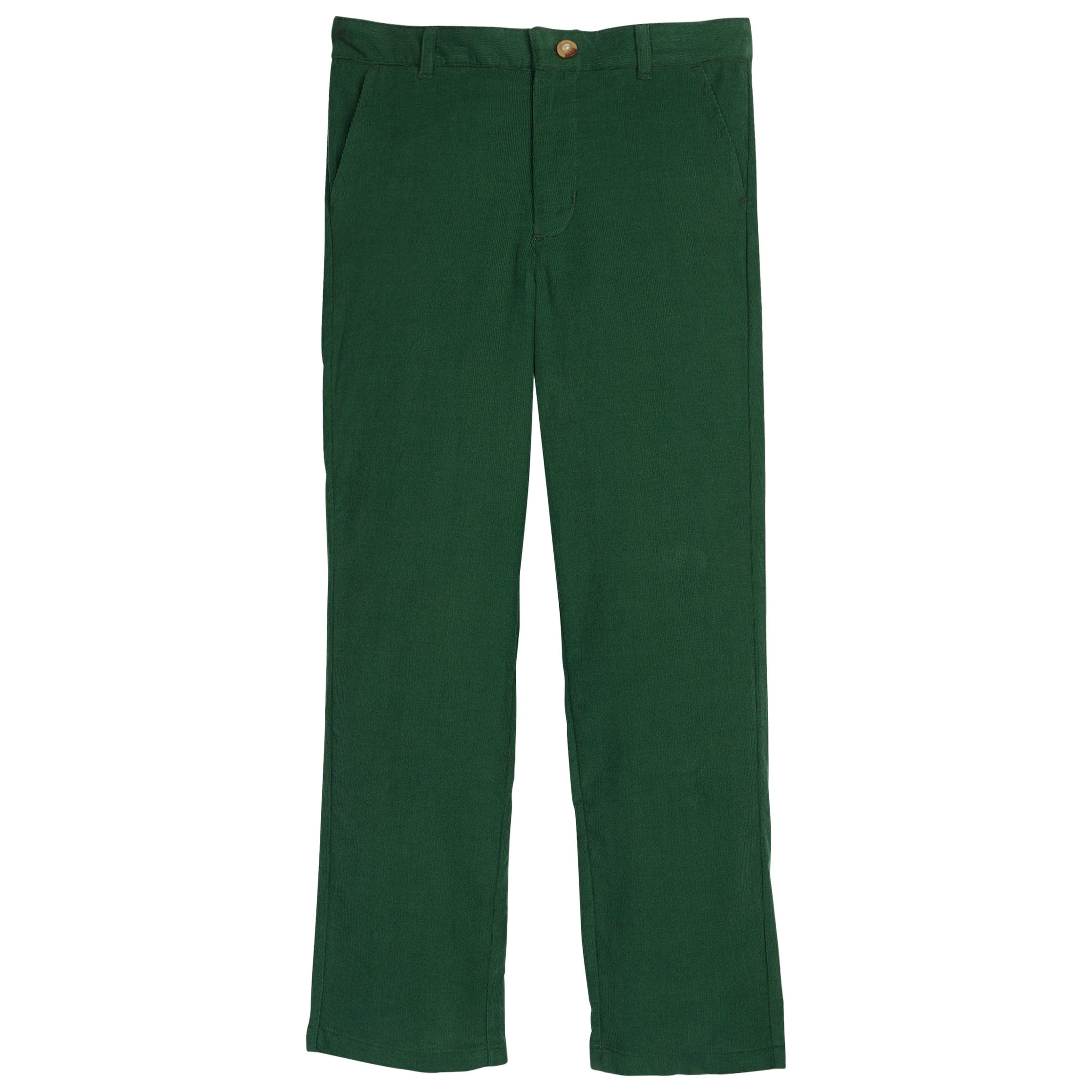 Green Corduroy Ashford Pants