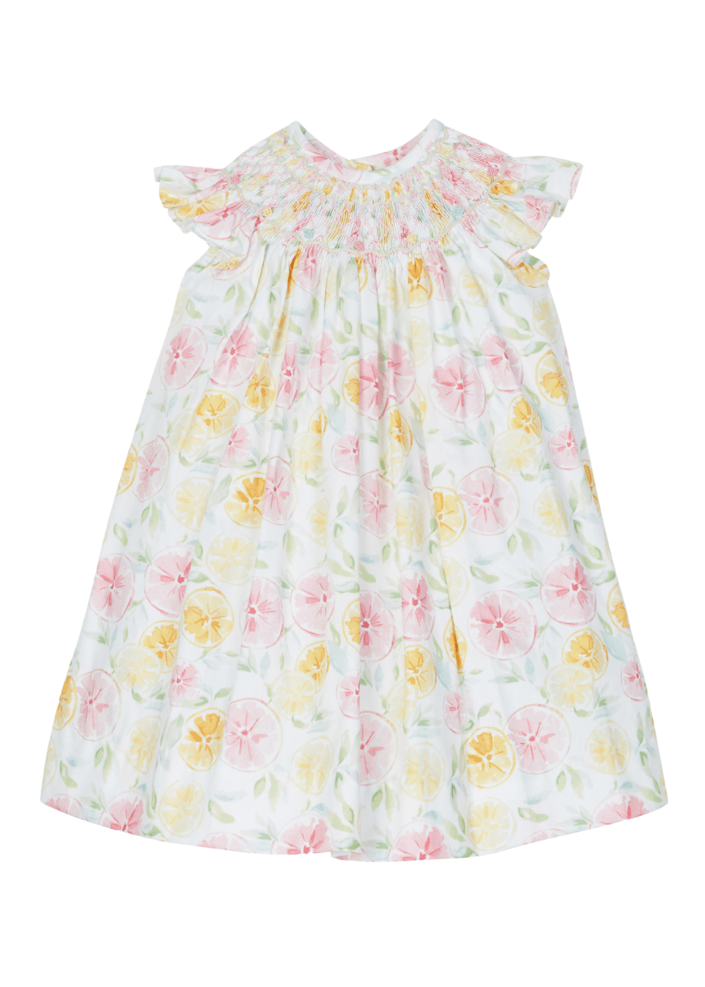 Tutti Frutti Bishop Dress - Baby Smocked Clothing – Little English