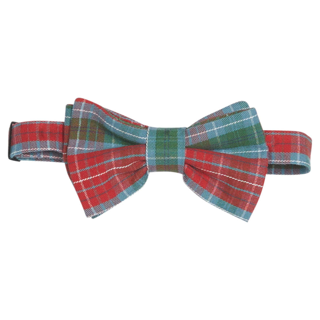 Little English traditional clothing, bow tie in highlands tartan pattern for little boy