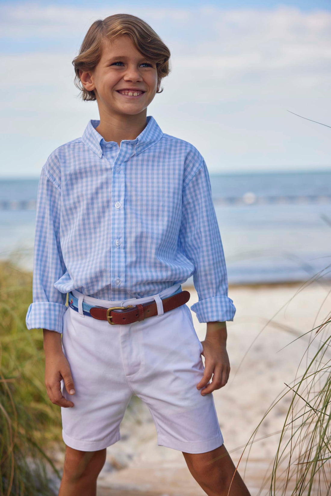 Boy's Classic Twill Shorts - Preppy Kid's Clothing – Little English