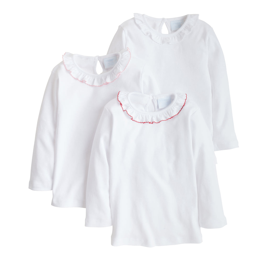 Caroline Knit Blouse - White, Little English, classic children&