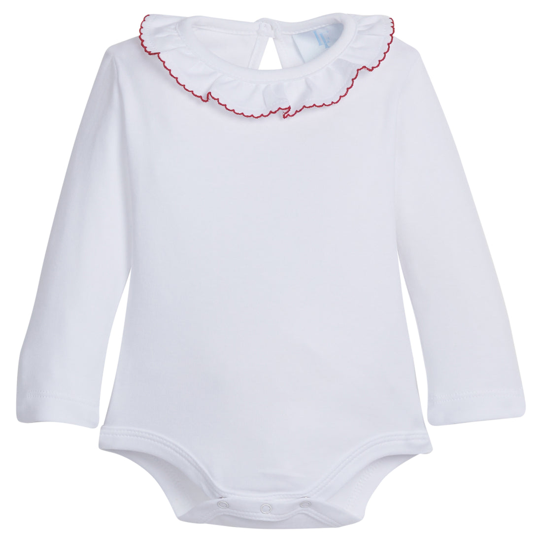 Caroline Knit Onesie - Red, Little English, classic children&