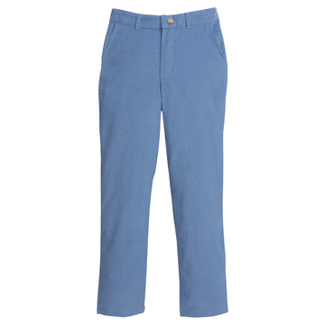 little english classic childrens clothing, classic pant in stormy blue corduroy for little boys