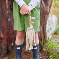 printed turtleneck with multicolored fish, Little English classic boy's turtleneck