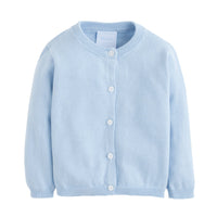 little english classic childrens clothing unisex light blue cardigan 