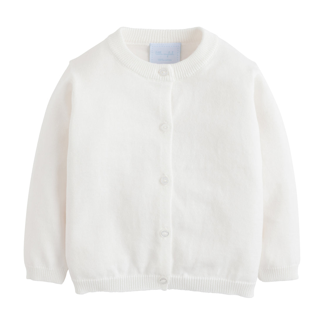 classic childrens clothing unisex white cardigan