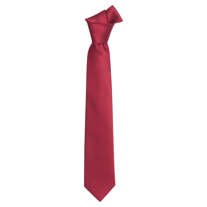 Little English traditional children's clothing.  Boy's solid red neck tie for formal occasions.