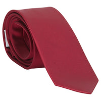 Little English traditional children's clothing.  Boy's solid red neck tie for formal occasions.