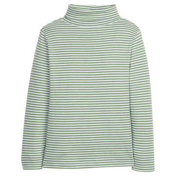 little english classic childrens clothing light blue striped turtleneck