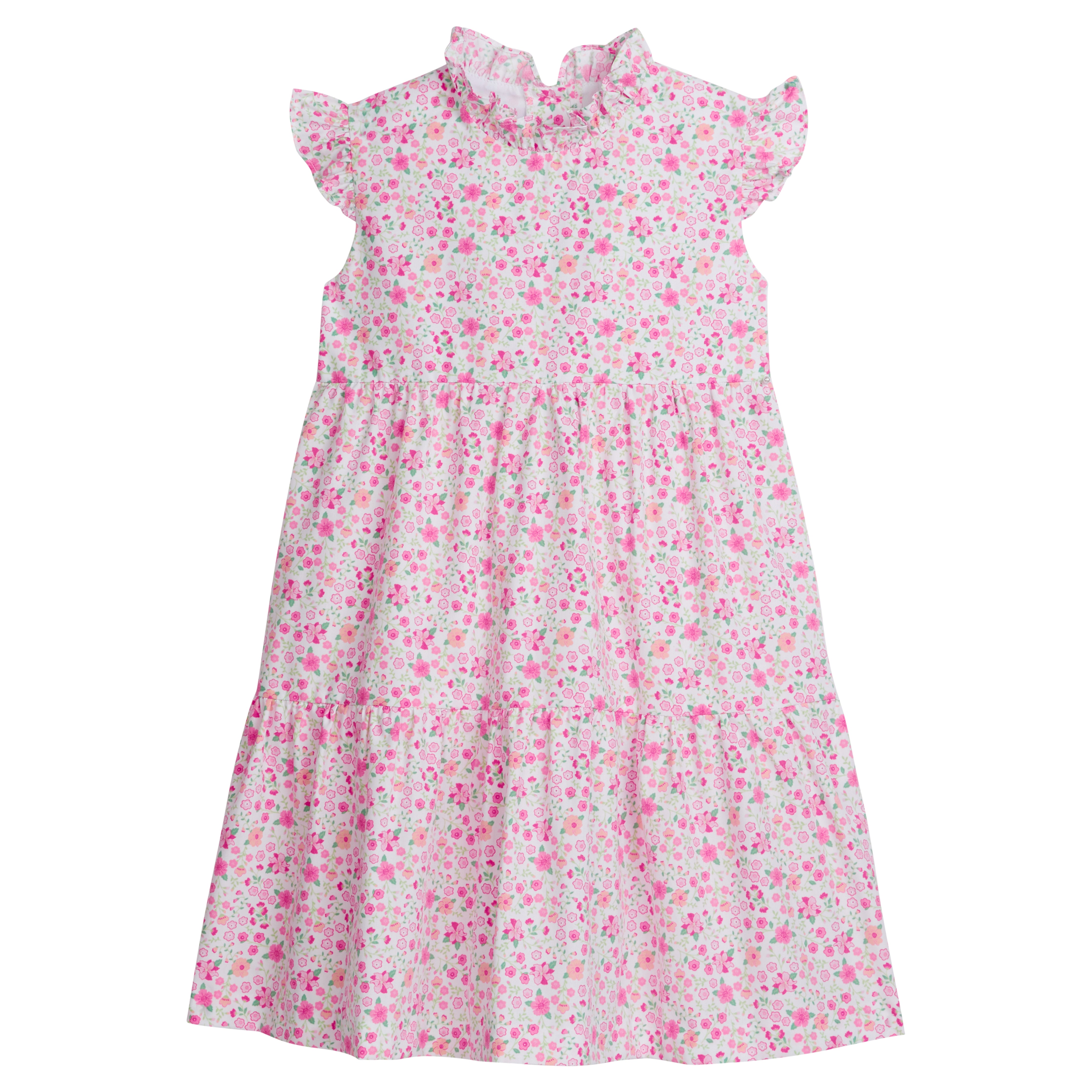 Tiered Charleston Ruffle Dress - Boutique Clothes – Little English